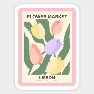 Flower Market Sticker